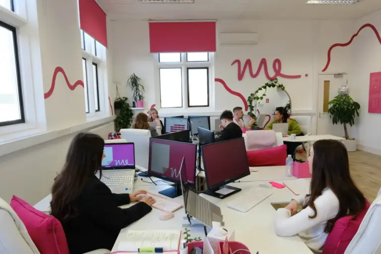 Manton Executives staff working at their computers